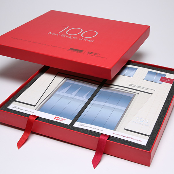 Tender Documents in a Presentation Box